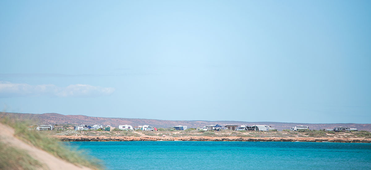 Camping at Cape Range National Park